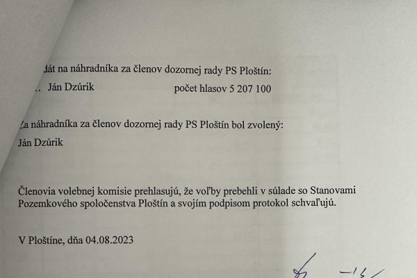 INFORMÁCIA PRE PODIELNIKOV